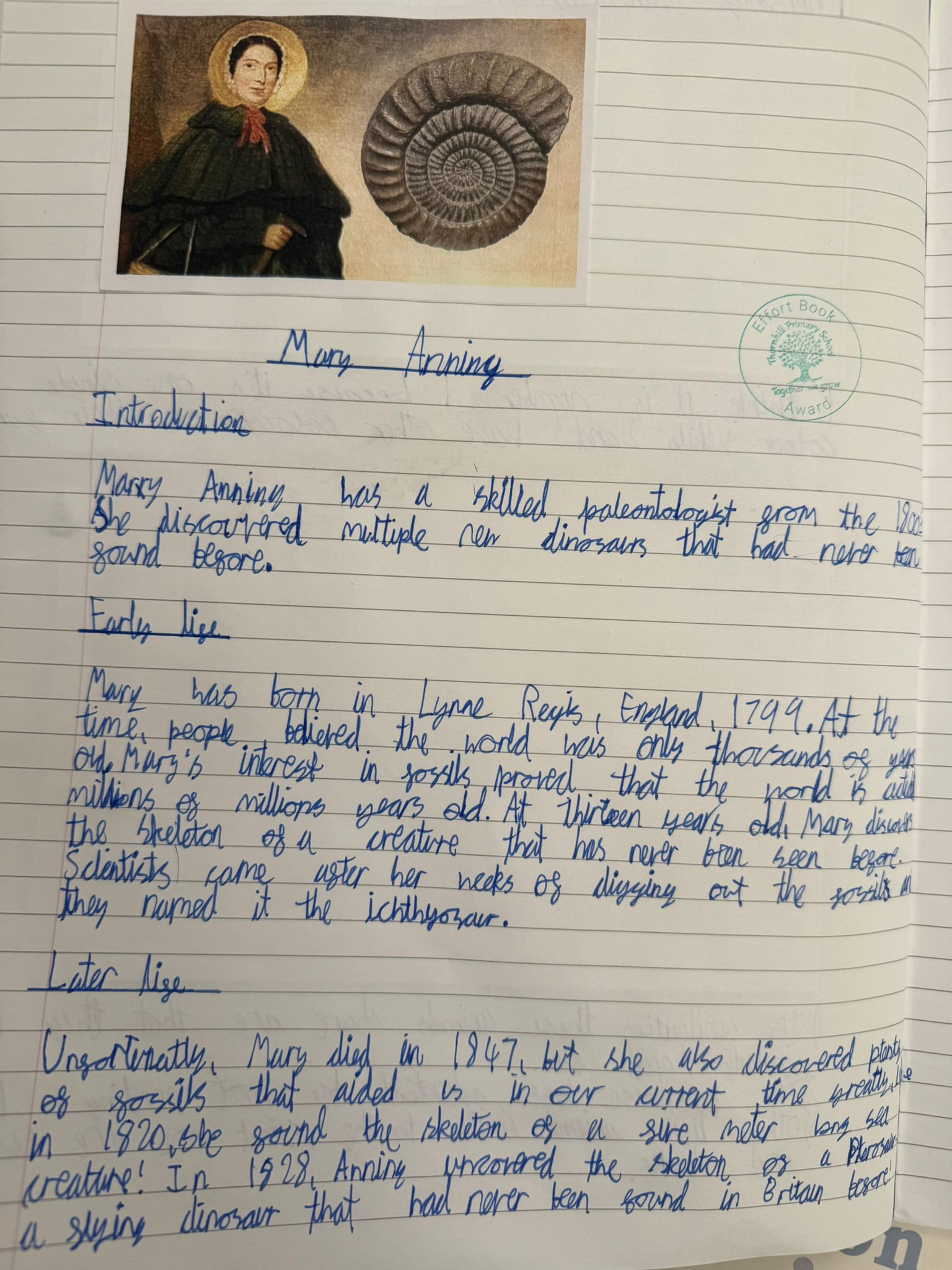 Mary Anning biography