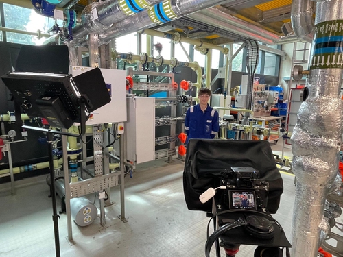 Filming with EDF Energy