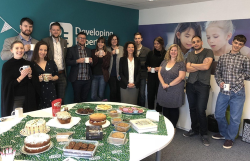 Macmillan's cancer support coffee morning bake off!!
