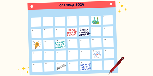 Upcoming CPD Events for KS1, KS2 and KS3 Science Teachers