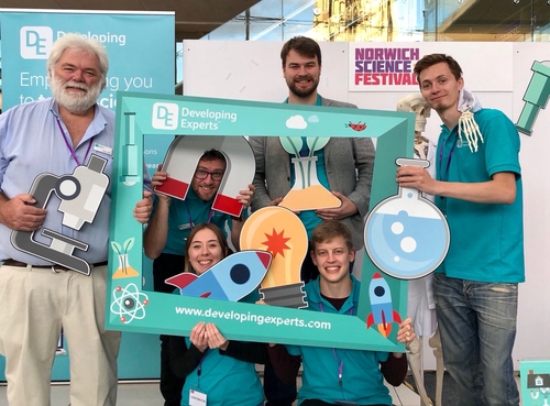 Developing Experts at Norwich Science Festival 2018