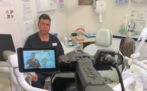 DE film with the Dental Design Studio 
