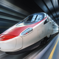 high speed train