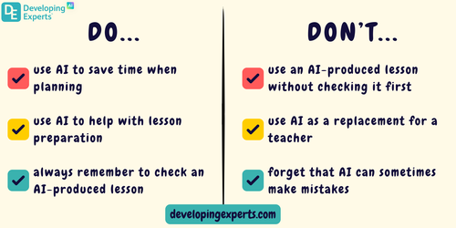 The Dos and Don’ts of Using AI for Education