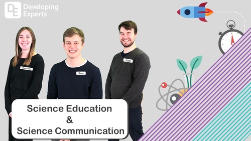 Developing Experts support the UEA Science Communication Module