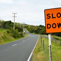 decelerating