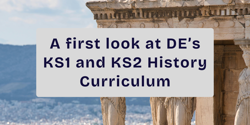 A first look at our KS1 and KS2 History Curriculum